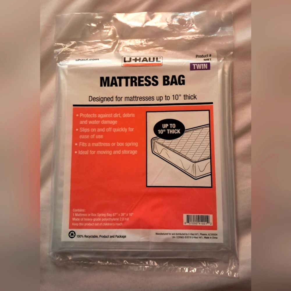 U-haul MATTRESS BAG - TWIN NIP